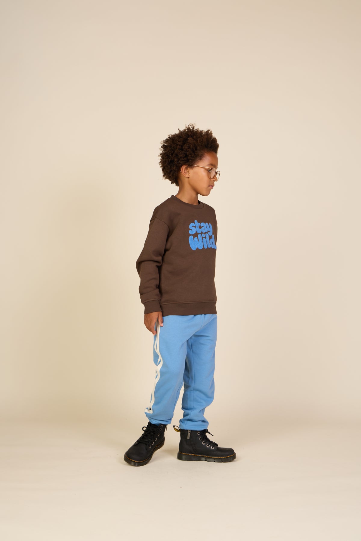 Sweat Pants with Tape - Tween - Dusty Blue | 101258 Carter