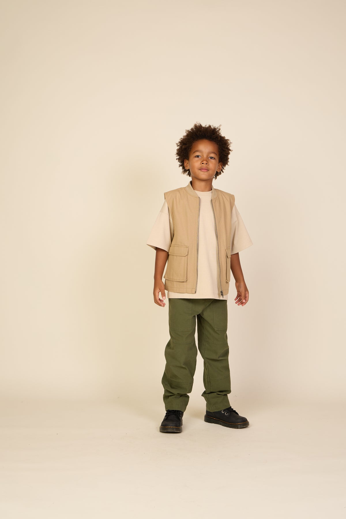 Pocket T-shirt - Tween - Light Sand | 101147 Jasper