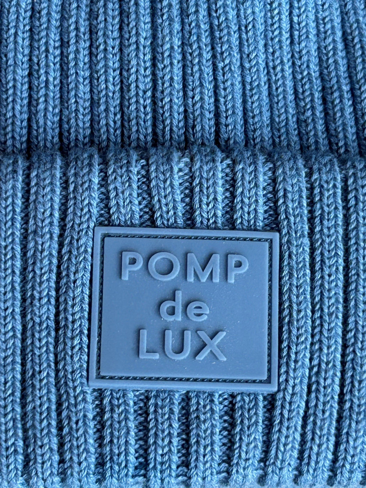 Cotton Knit Beanie - All - Dusty Blue | 101519 Todd