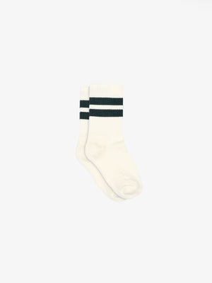MP Retro Stripe Tennis Socks - Tween - Green | 101354 MP Andy Socks