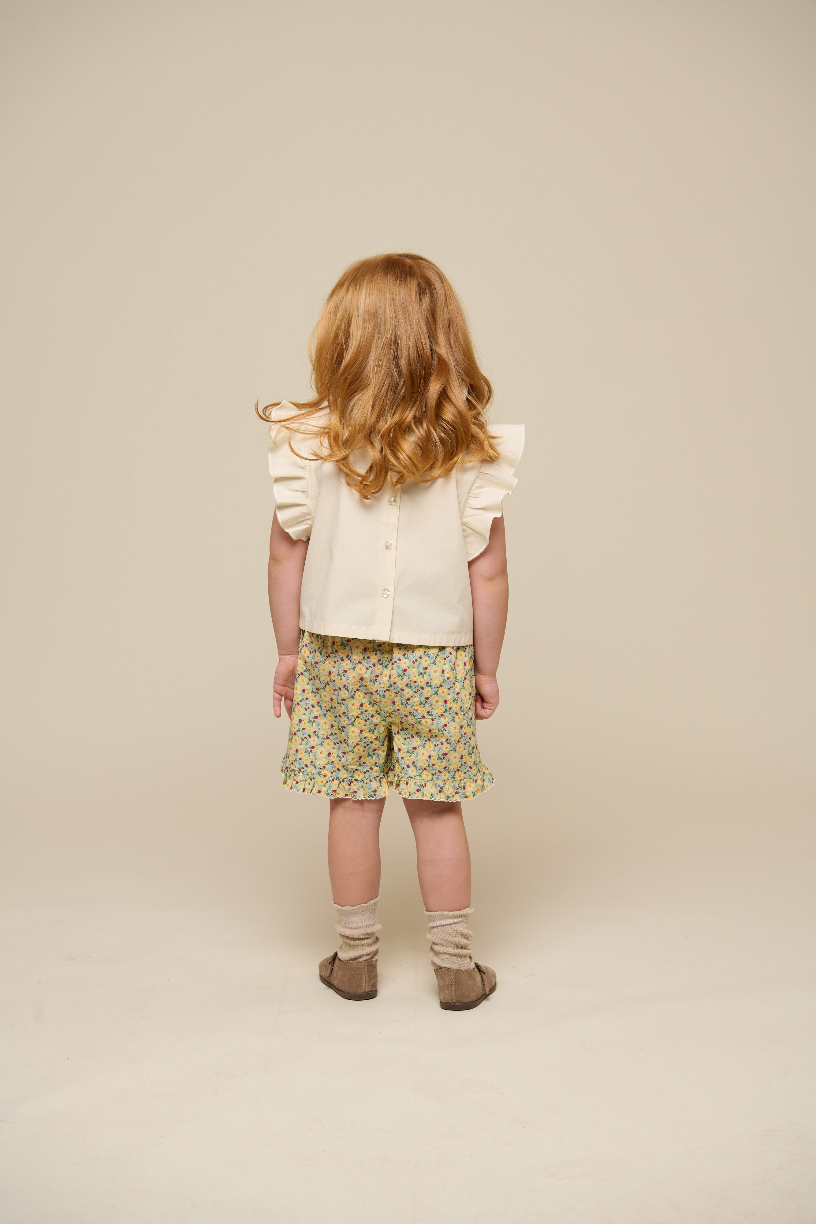 Poplin Blouse with Embroidery - Kids - Offwhite | 101043 Barbara