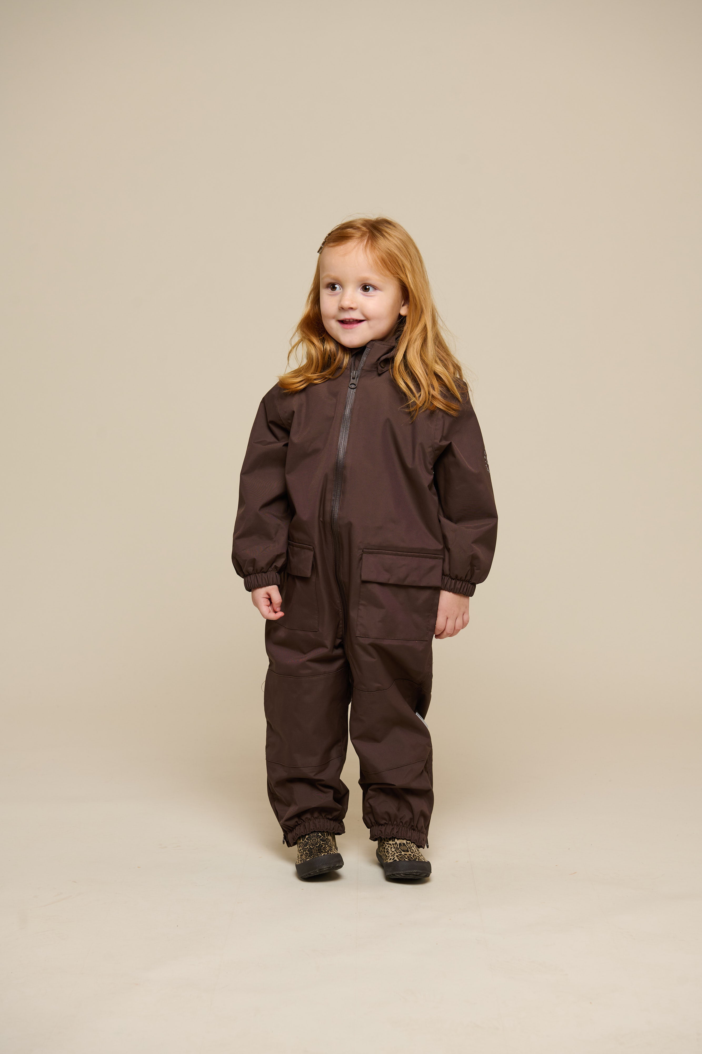 Shell Coverall - Kids - Chocolate | 100510 Dundee
