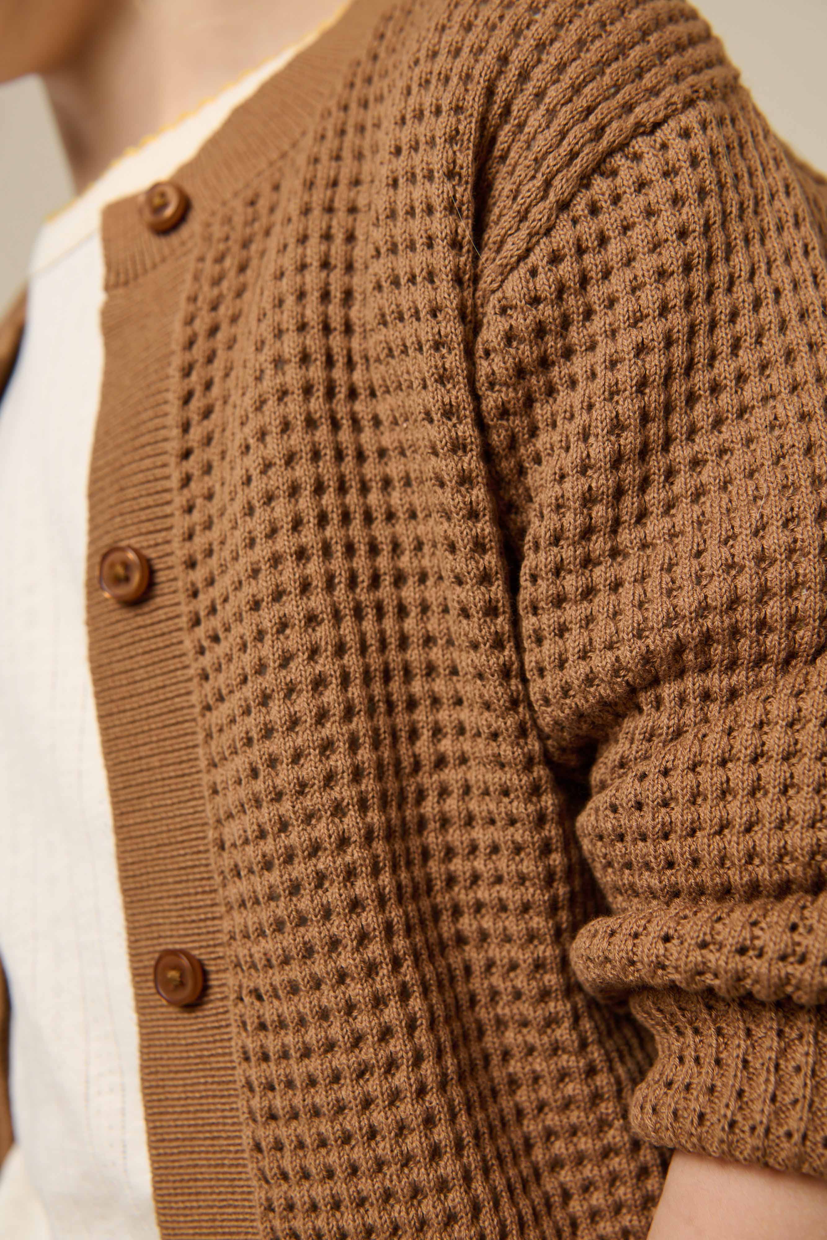 Baumwoll-Strickjacke - Tween - Coconut | 101272 Katie