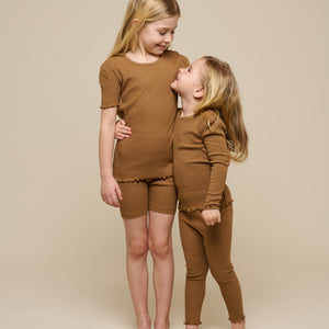 Modal Rib T-shirt - Kids - Coconut | 101300 Lottie